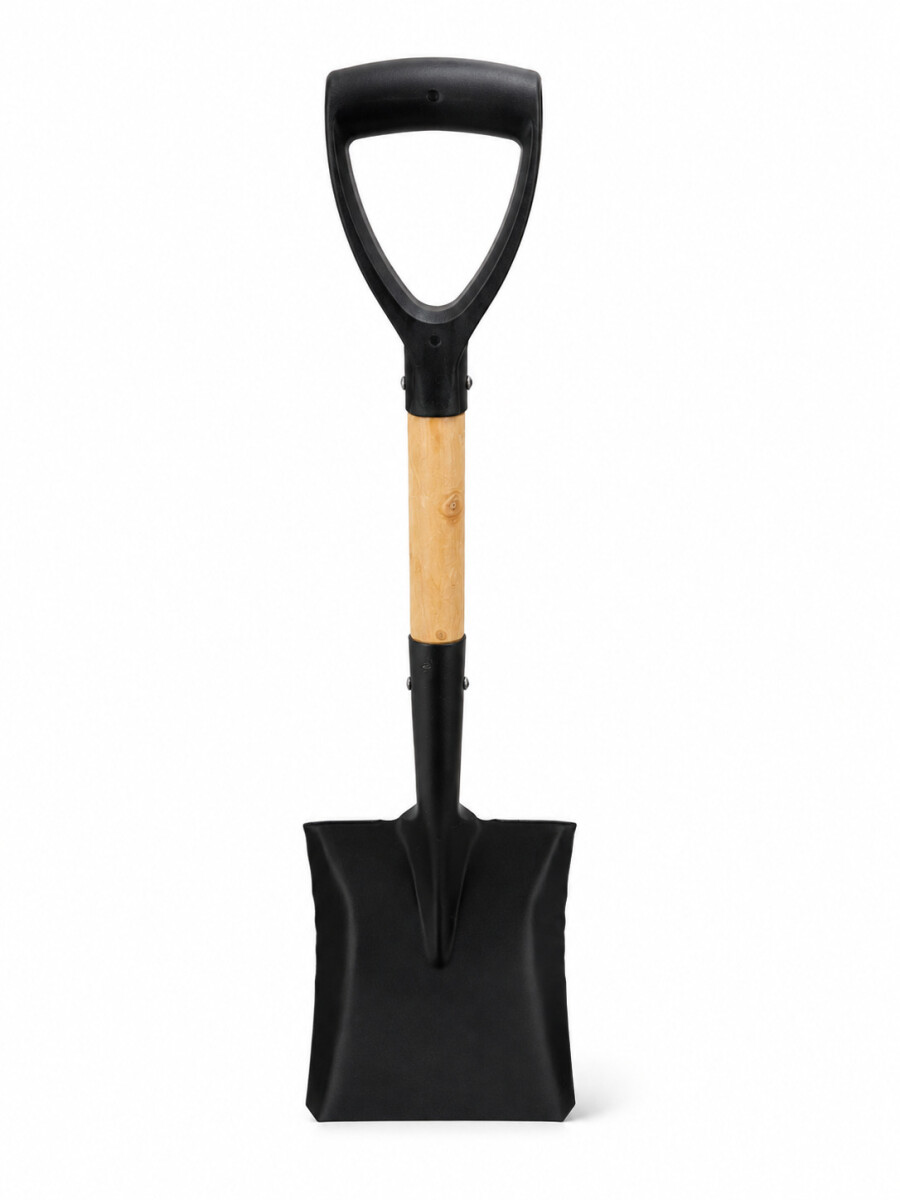 PALA DE JARDIN CUADRADA - NEGRO 