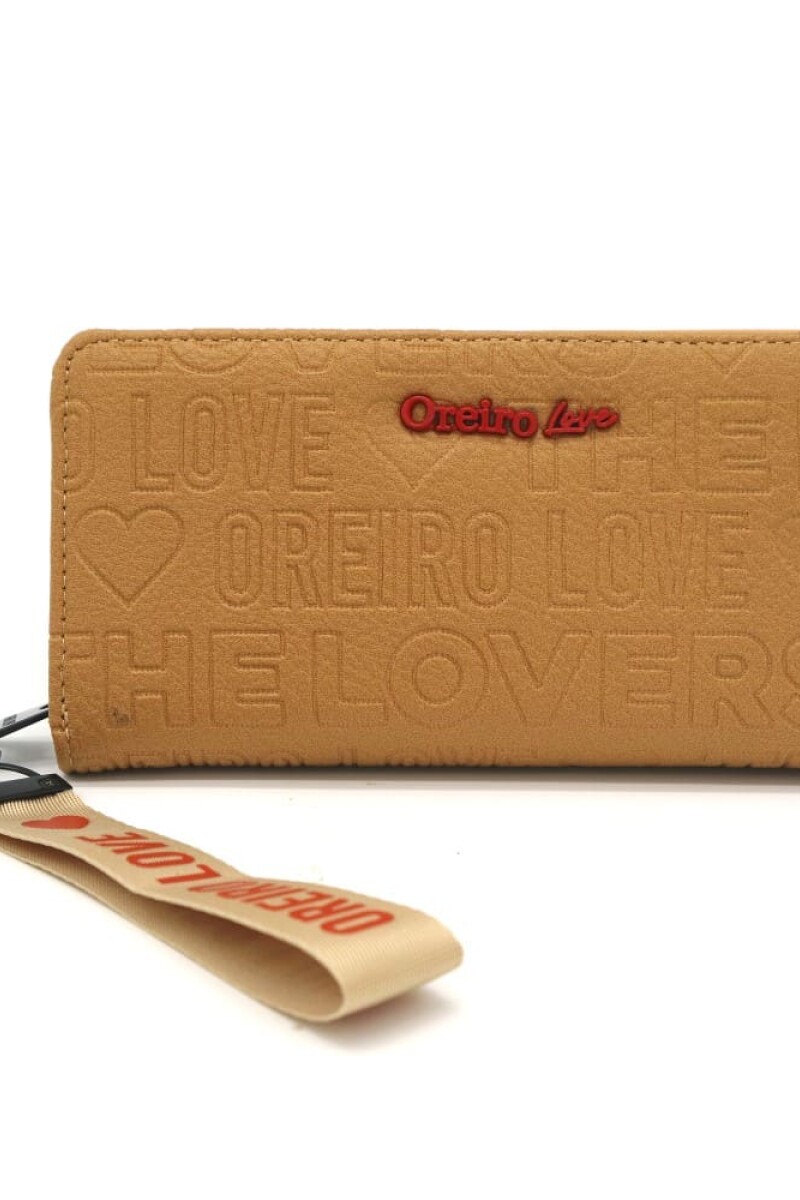 Billetera Las Oreiro Camel