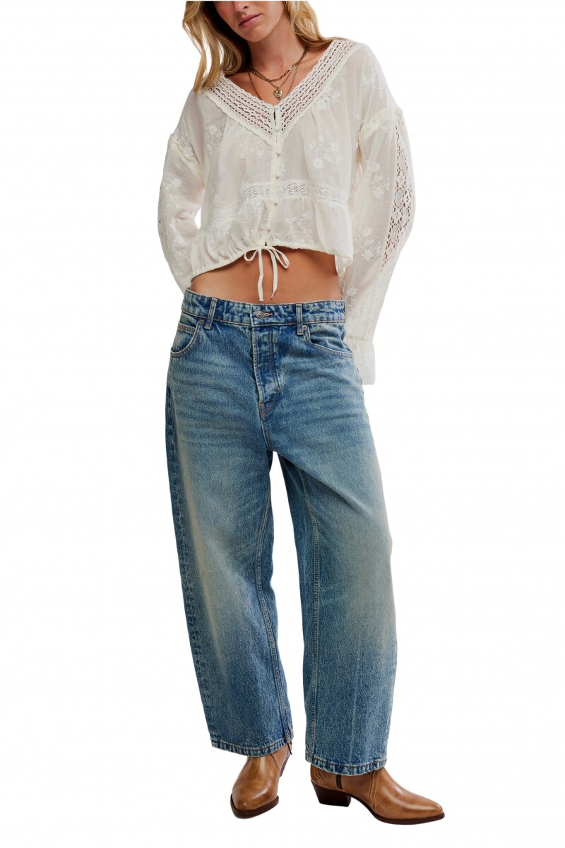 BLUSA SWEET LOVE Marfil