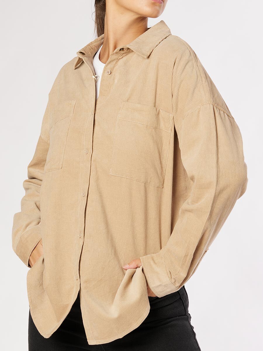 CAMISA NUBELUZ E23 RUSTY - Beige 