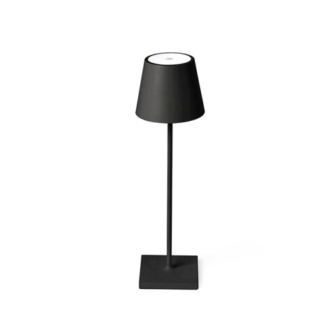 Lámpara de mesa LED inalámbrica 5W negro USB-C IX5000
