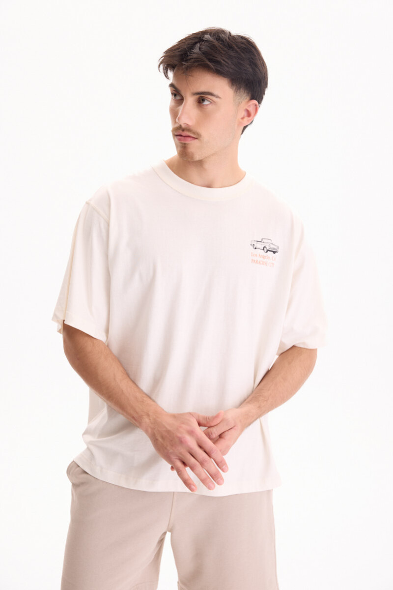 Remera Skyscraper Blanco