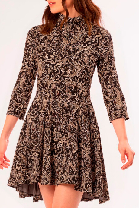 VESTIDO 22UROSNA REV Negro