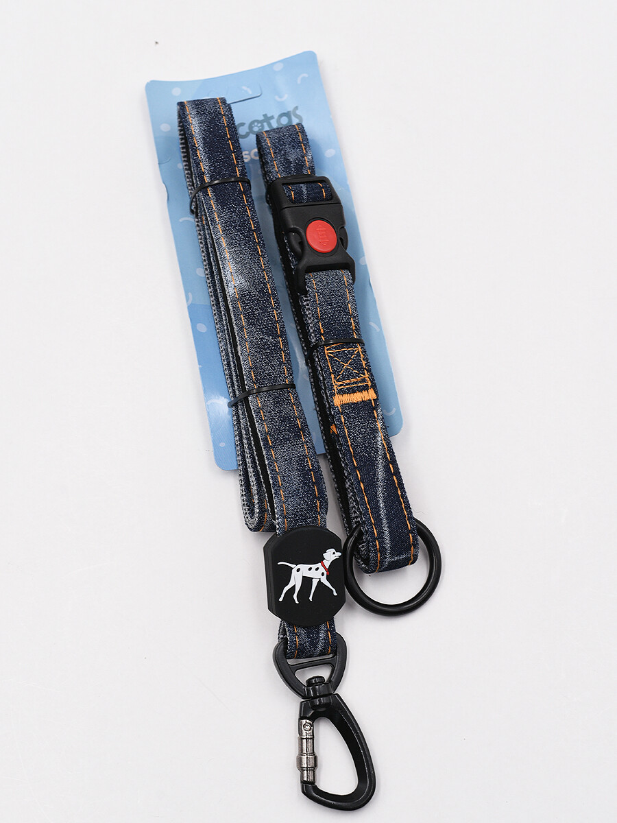 SET CADENA + COLLAR - GRIS 