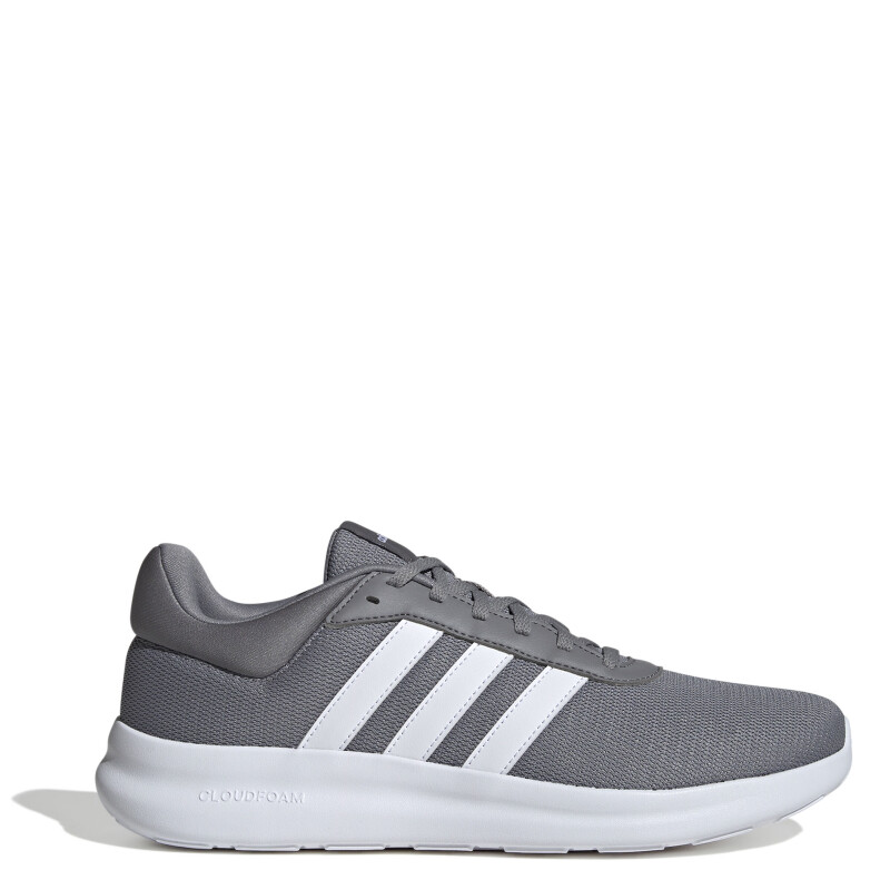 Championes de Hombre Adidas Lite Racer 4.0 Gris - Blanco