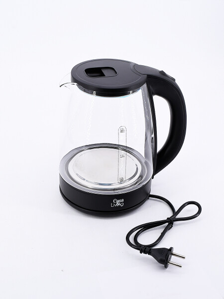 JARRA ELECTRICA GLASS NEGRO