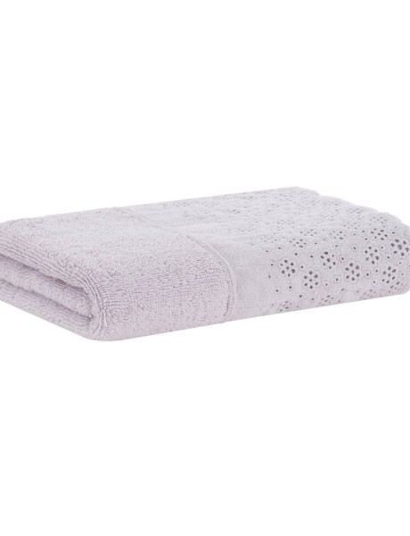 TOALLA ROSTRO APLIQUE LOVELY BUDDEMEYER - 500G LILA 48X90 TOALLA ROSTRO APLIQUE LOVELY BUDDEMEYER - 500G LILA 48X90