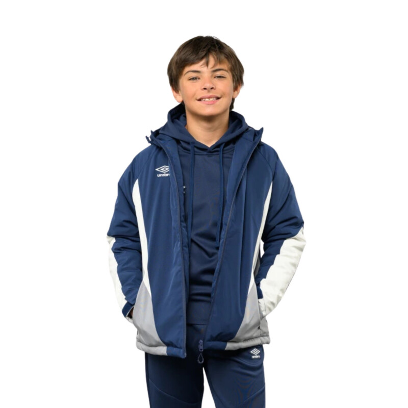Campera Umbro Zone Niños 20203728 Azul-gris