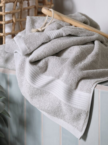 Toalla de mano KARLSTAD 50x100 gris claro Toalla de mano KARLSTAD 50x100 gris claro