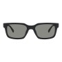 Lentes De Sol Trend Vermelha Cuadrado De Policarbonato Negro/Negro