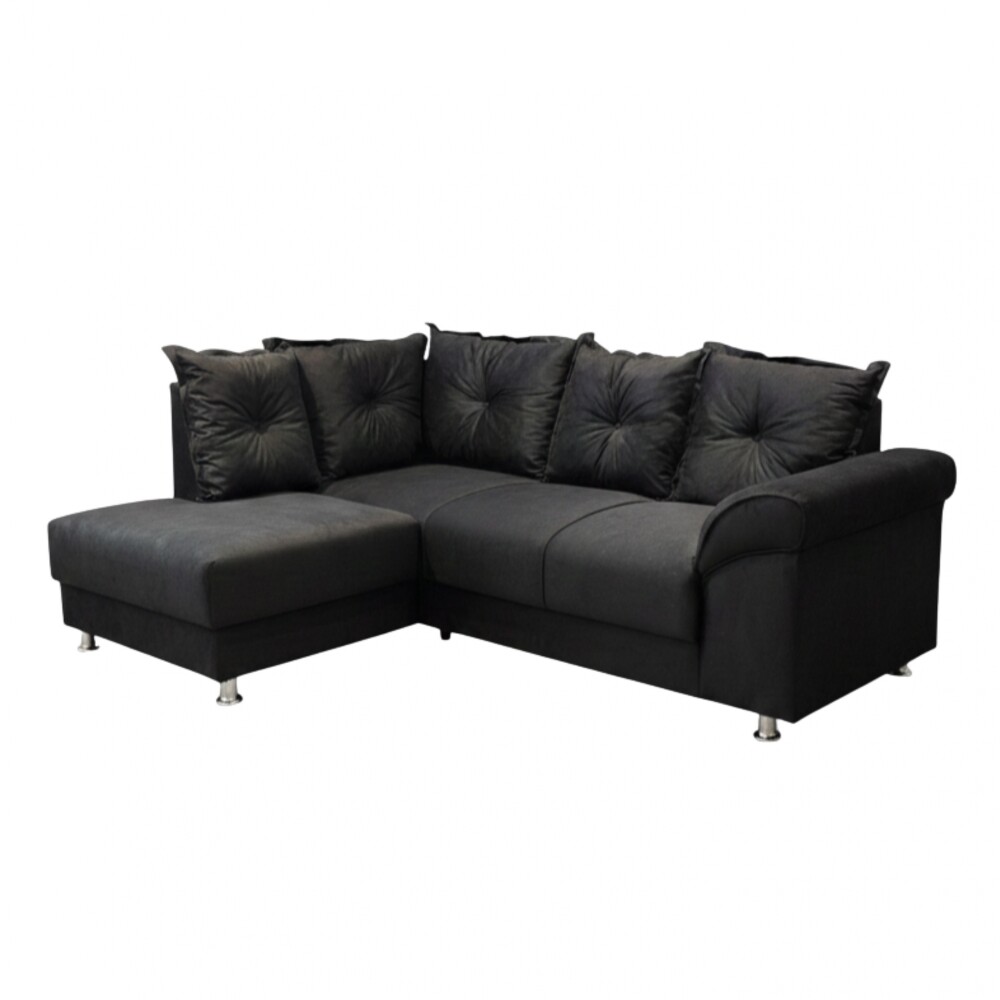 Sillón Esquinero 5 lugares - Bari Negro