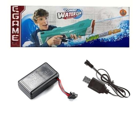 Pistola de Agua Level Combat Watergun LVR-147 Azul