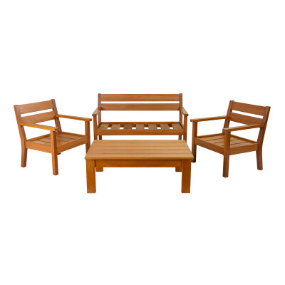 Juego de Living Álvaro Madera Jardín Juego de Living Álvaro Madera Jardín