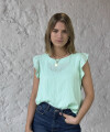 Blusa Valeria verde agua