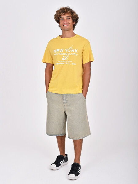 REMERA CLUB MOSTAZA