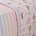 Cubrecamas Rayas Acqua Y Rosa – 180×240 cm Cubrecamas Rayas Acqua Y Rosa – 180×240 cm