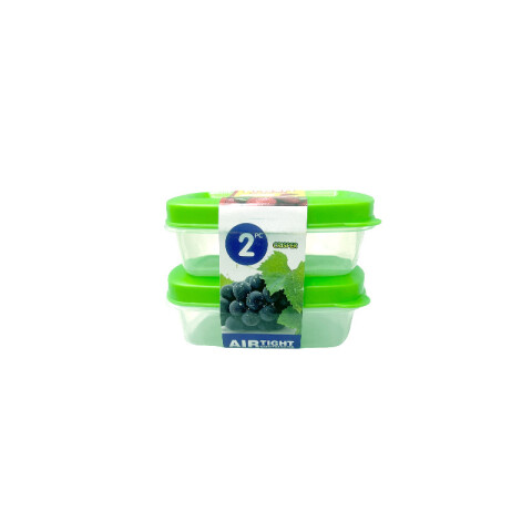 OUTLET Contenedor plástico 2 pcs 12*4.5 cm Outlet Contenedor Plástico 2 Pcs 12*4.5 Cm