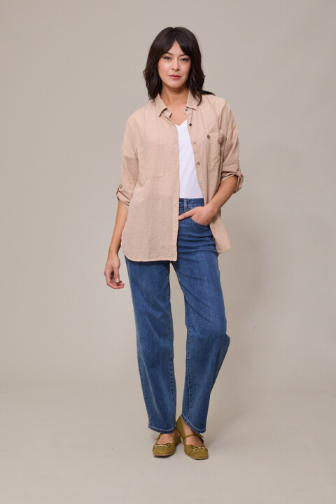 CAMISA BLAISE POLANCO Crudo