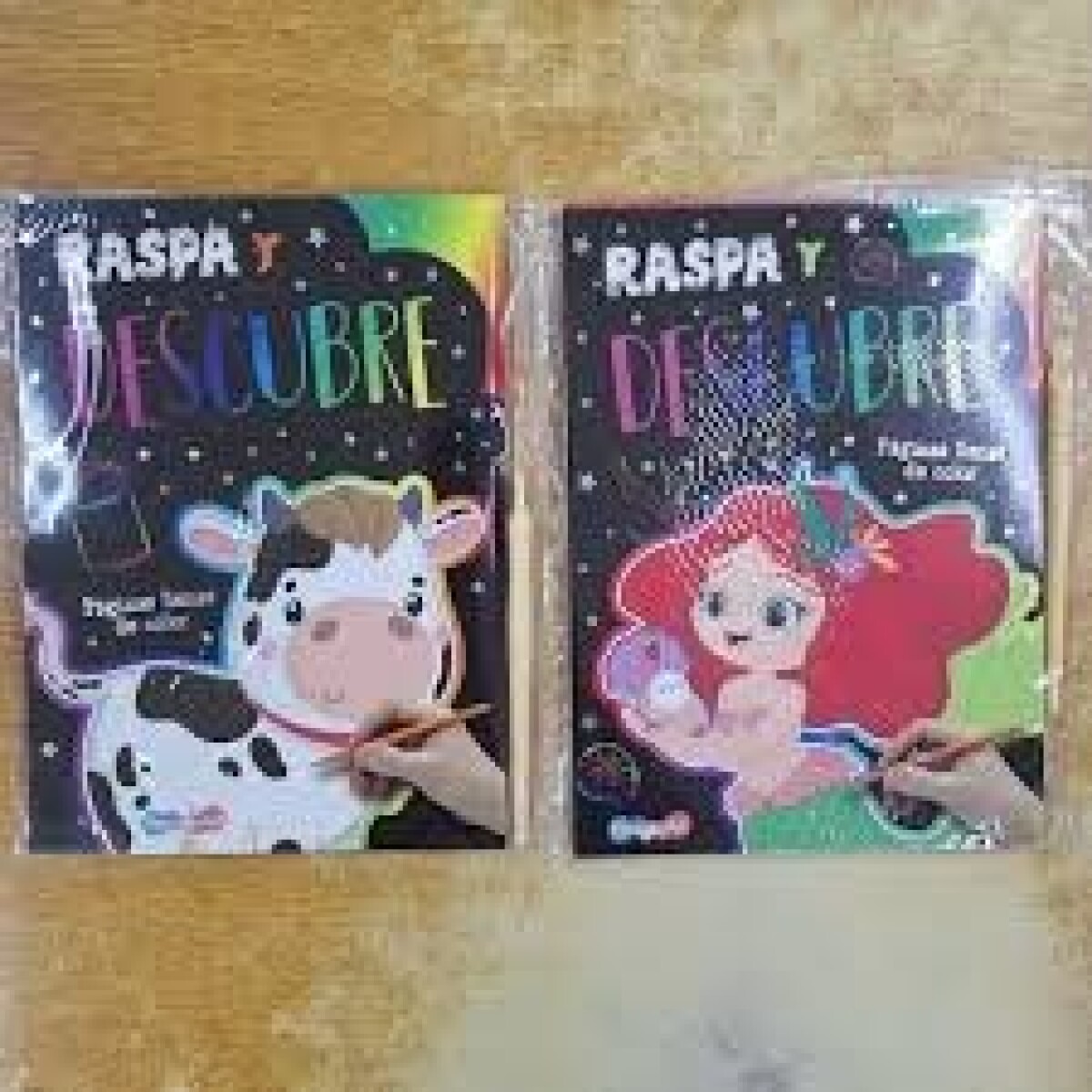 RASPA Y DESCUBRE SIRENAS 