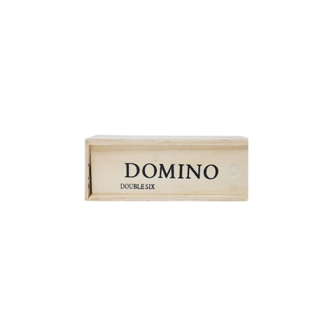Domino en caja madera 15.5*5.5*5cm Domino En Caja Madera 15.5*5.5*5cm