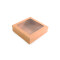 Caja con visor Cuadrada 22x22x6 cm