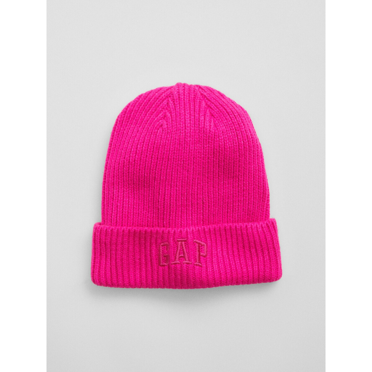 V-LOGO BEANIE - STANDOUT PINK 