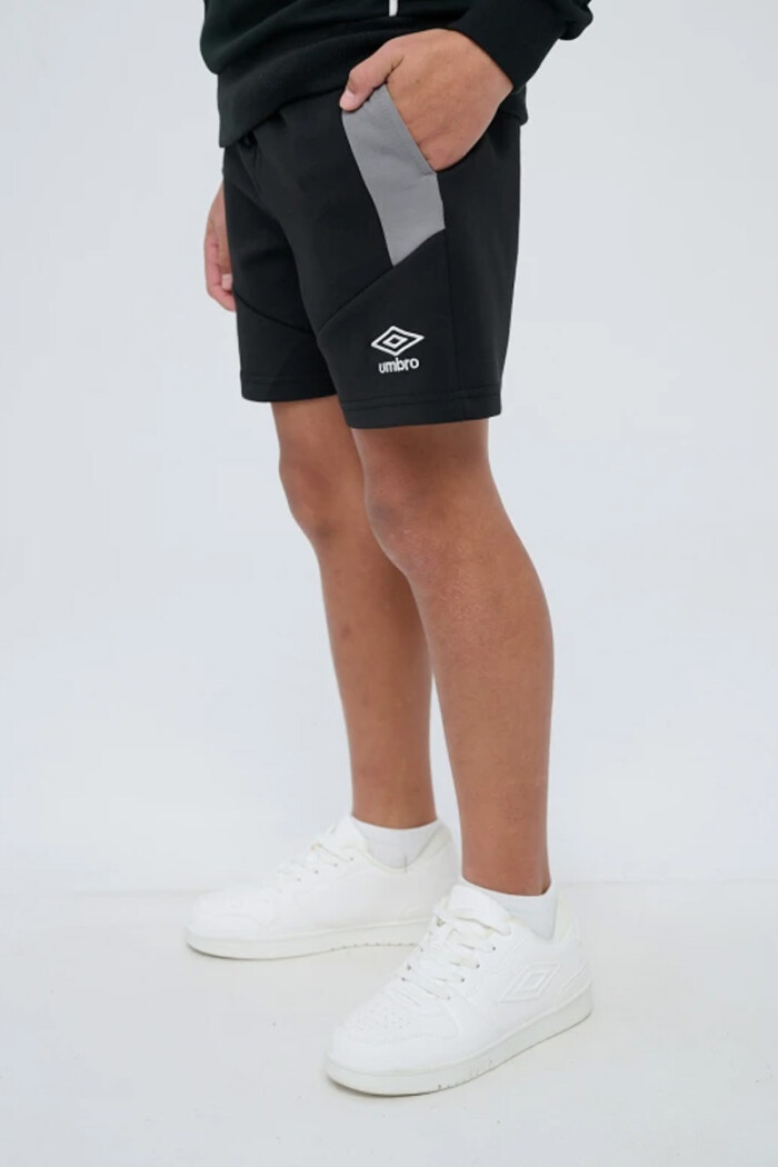 Bermuda Umbro Cross con cierres en bolsillos Negro