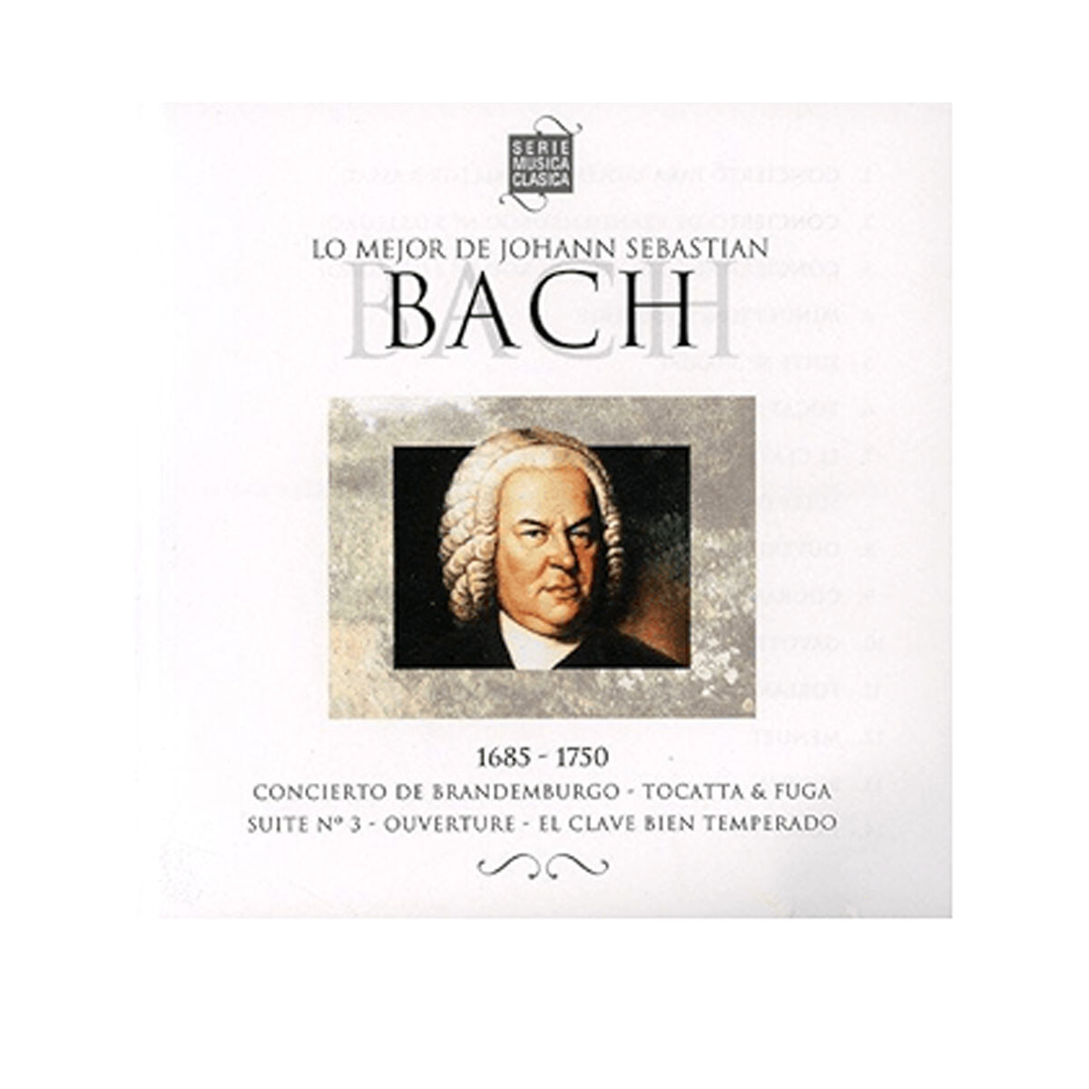 Varios- Lo Mejor De Bach (cd) 