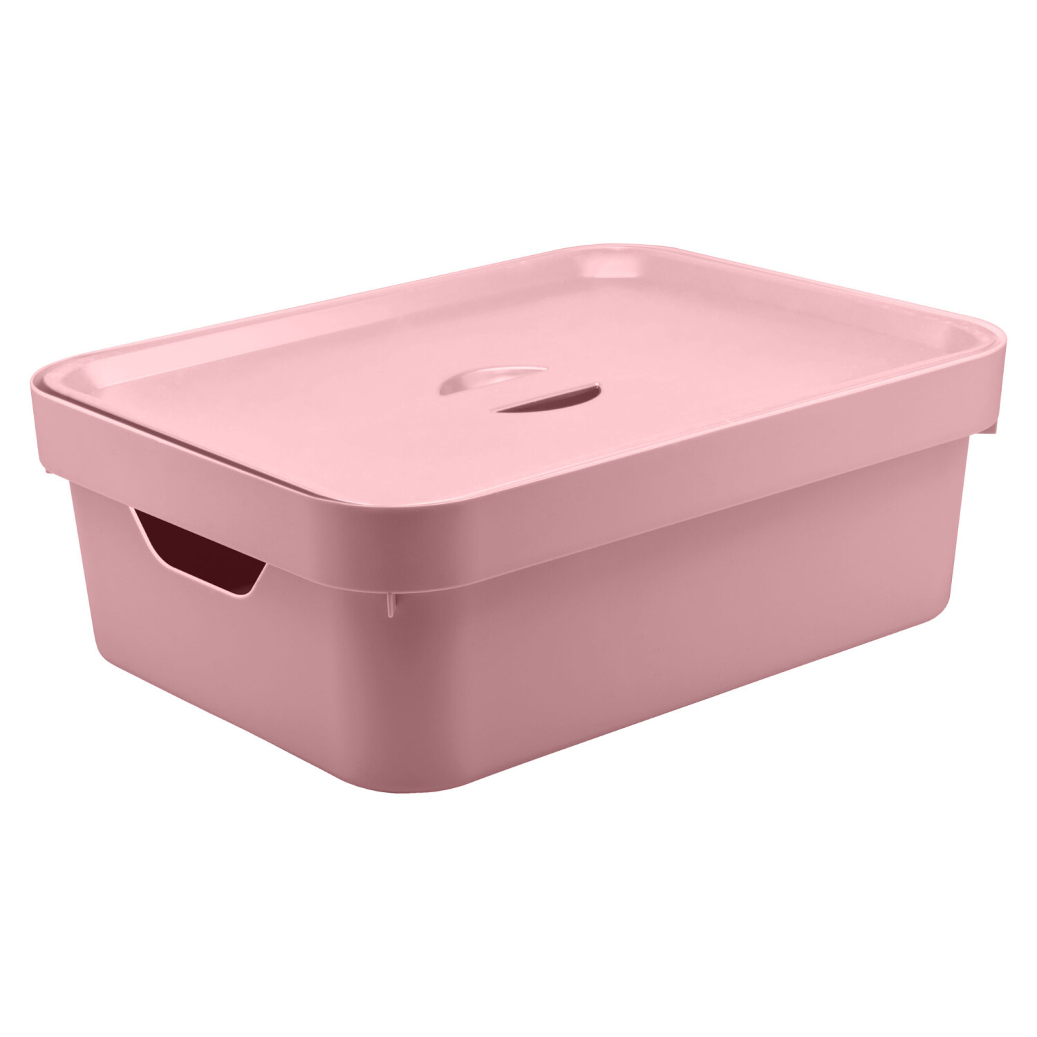 Caja Organizadora Plastico Rosa Cube Cc350 - 10,5l — Divino