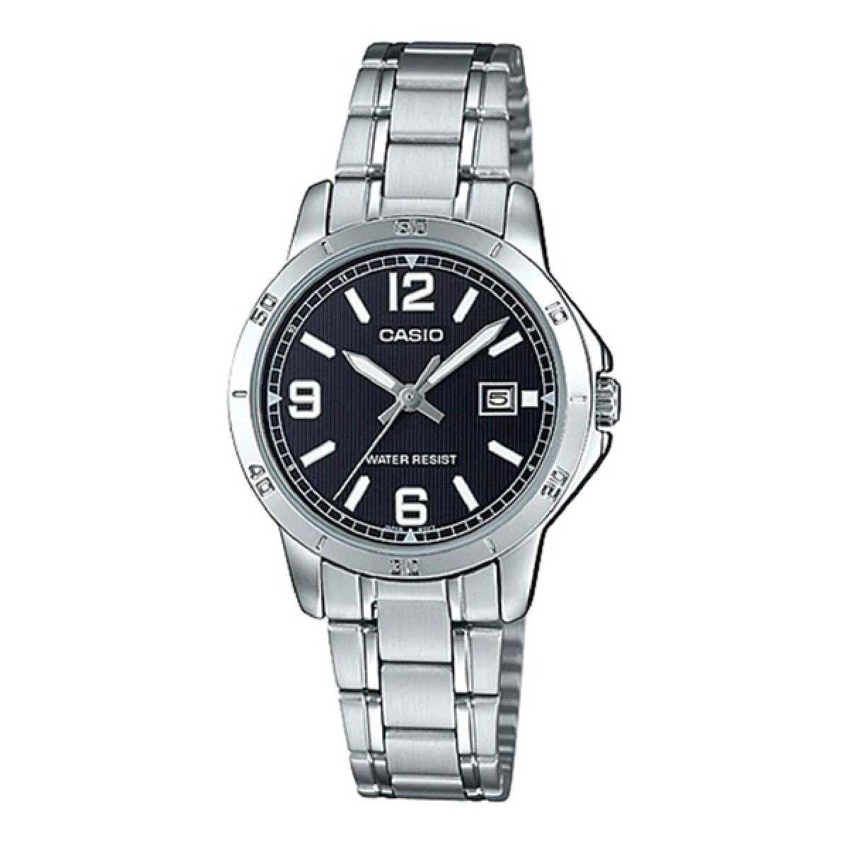 Reloj CASIO MTPV004D-1B2UDF en Acero Plata Esfera 42mm 
