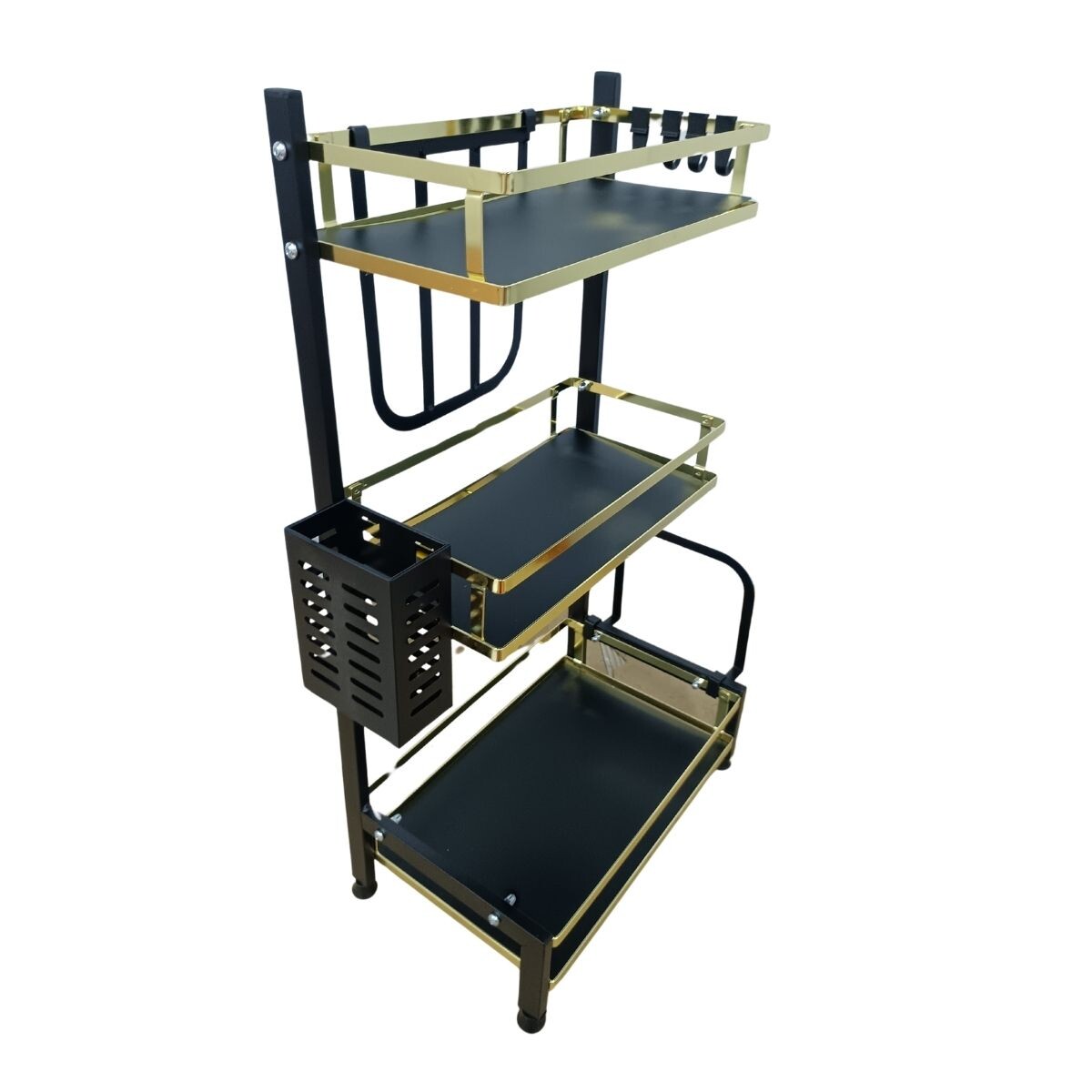 Organizador De Condimentos Especieros 3 Estantes Niveles Cocina Vajilla Cubiertos Imback 