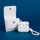 Estuche para airpods blanco