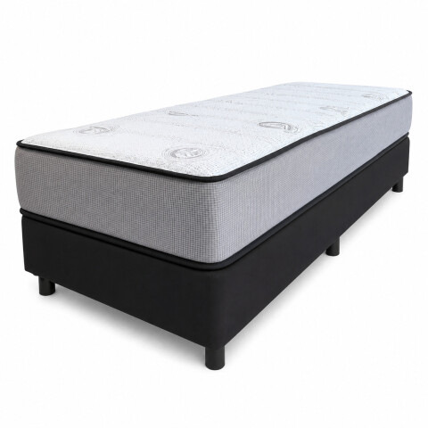 Sommier MEGA DENSIDAD Oggo® - Espuma - GARANTIA 1 AÑO 1 Plaza - 78 cm