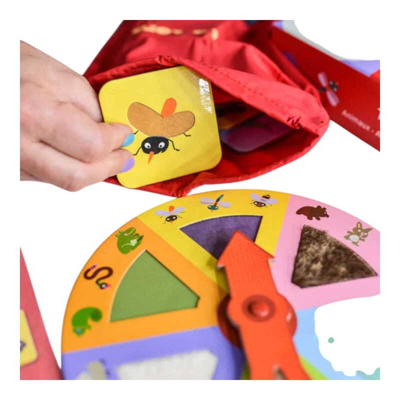 Juego de Mesa Tactilo Loto Animales Djeco Juego de Mesa Tactilo Loto Animales Djeco