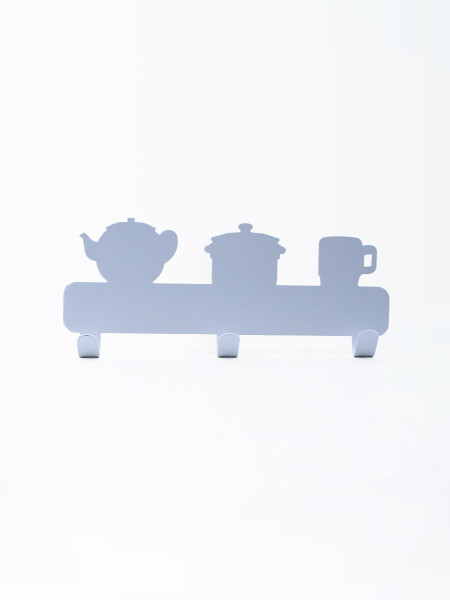 PERCHERO TAZAS BLANCO