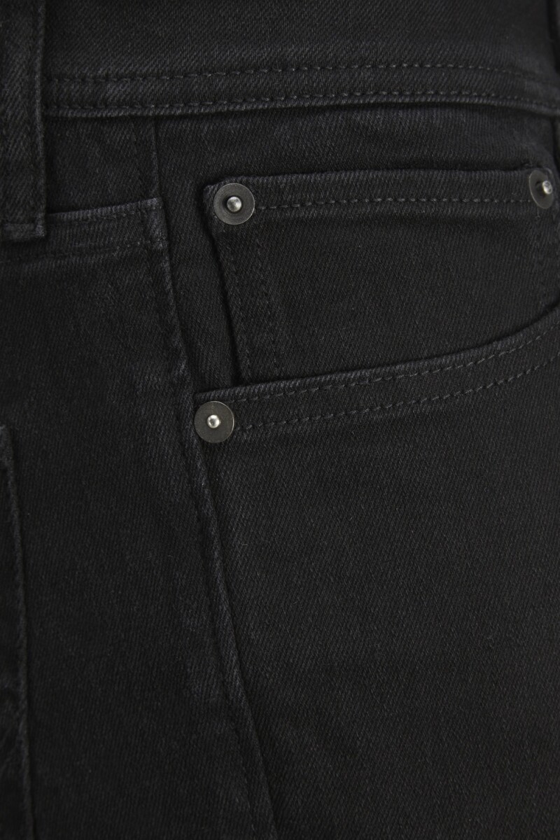 Jeans Comfort Fit "mike" Denim Rigido Black Denim