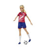 Barbie Profesiones Muñeca Jugadora de Fútbol Barbie Profesiones Muñeca Jugadora de Fútbol