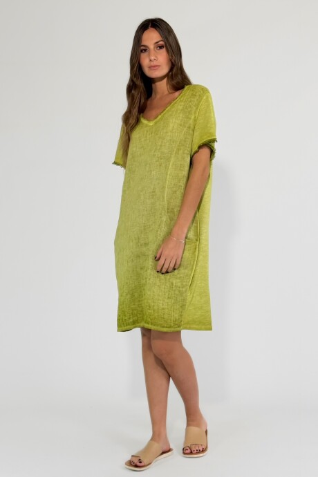 VESTIDO MARTINICA CORTO Verde