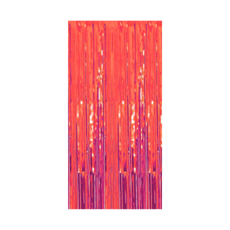 Cortinas Metalizadas Roja