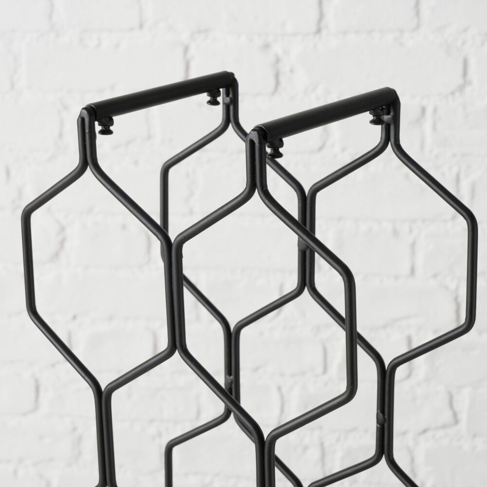 RACK VINOS METAL NEGRO 2054245