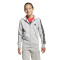 Campera de Niños Adidas Essentials JRS Gris - Negro