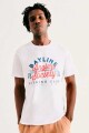 Remera Heing 4F87 Blanco-multicolor