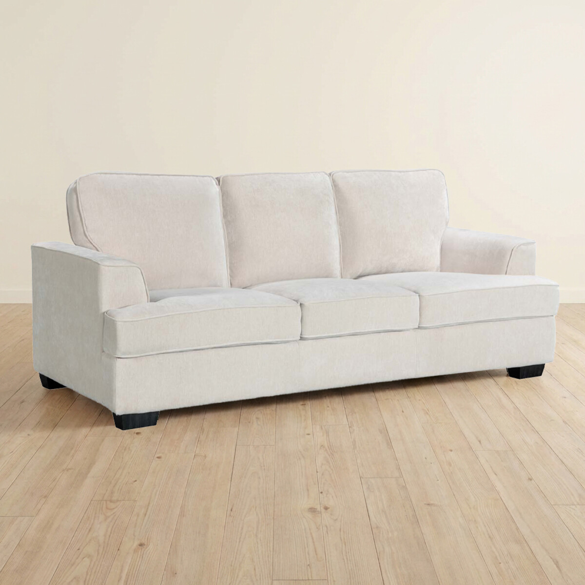 SOFÁ - 3 CUERPOS TELA NATURAL-BEIGE AUSTIN NATURAL 