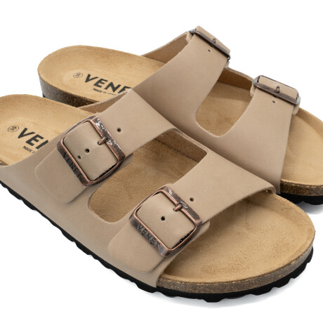 SANDALIAS VENET - CUERO PARIS VISON