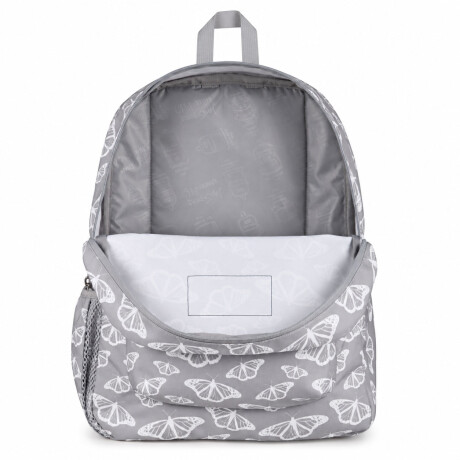 Mochila Escolar Jansport Cross Town Original Unisex Urbana Flutter By Grey