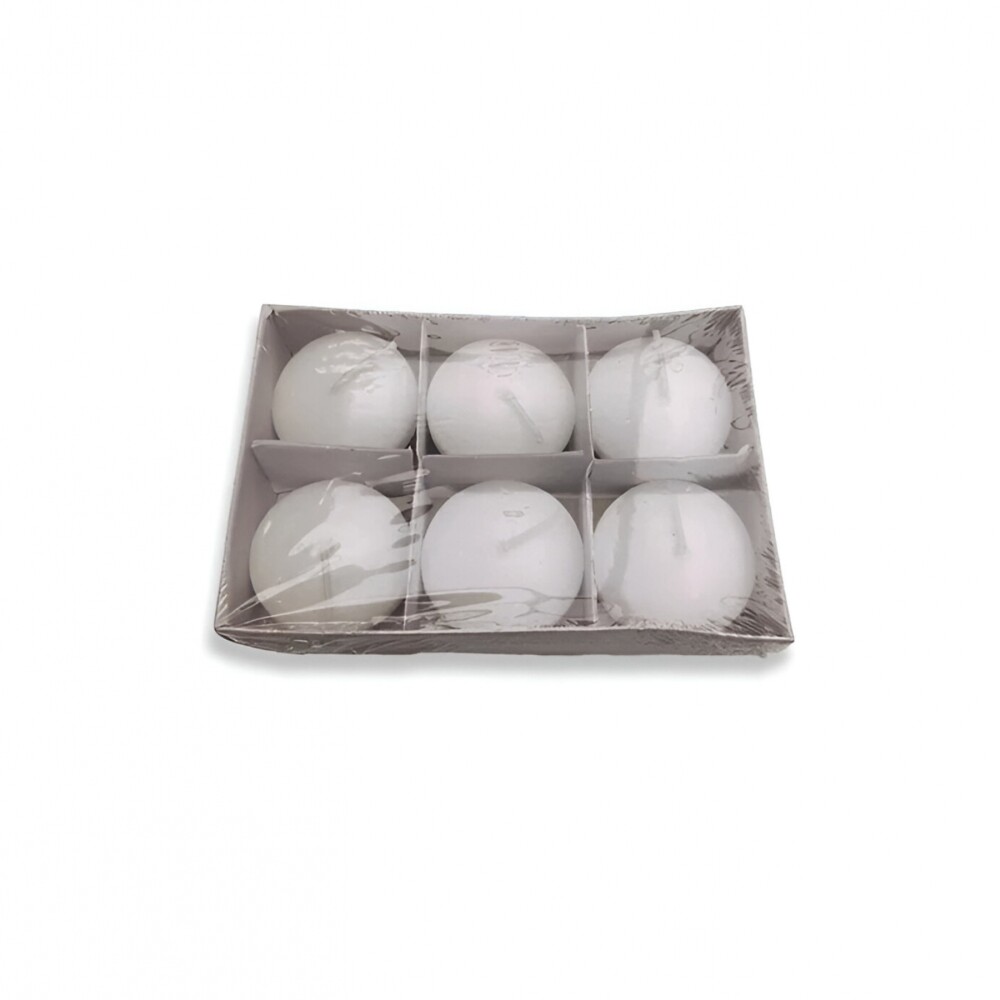 Set x6 Velas - Flotantes - Blanco Set x6 Velas - Flotantes - Blanco