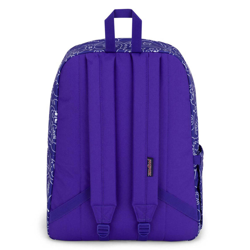 Mochila Portalaptop Superbreak Plus Dub Doodle Purple