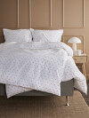 Juego funda nórdica perc OLGA 155x220 bl/az Juego funda nórdica perc OLGA 155x220 bl/az