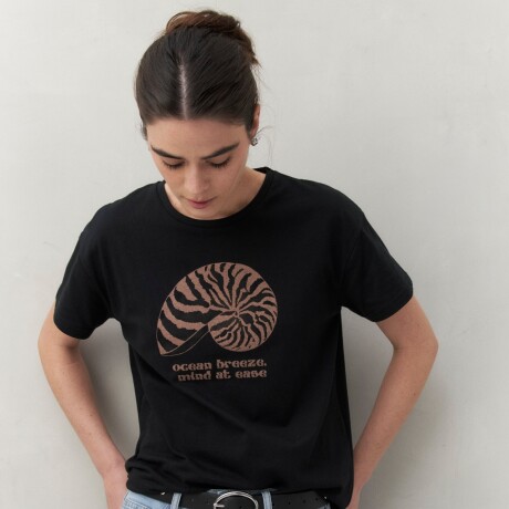 REMERA BLISSU Negro