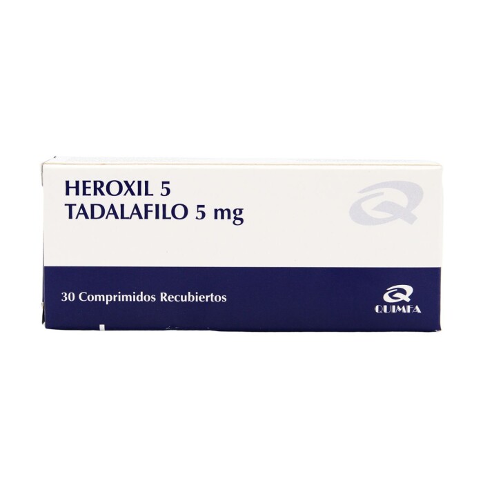 HEROXIL 5 MG. CJ X 30 COMP. única